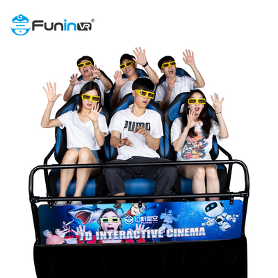 Dự án kinh doanh Rạp chiếu phim 7D tương tác dành cho rạp chiếu phim điện 7d 9 chỗ màu đỏ