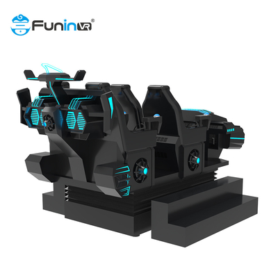 Công viên giải trí mô phỏng thực tế ảo Arcade 9D Nền tảng chuyển động 6 chỗ Tàu lượn siêu tốc Vr