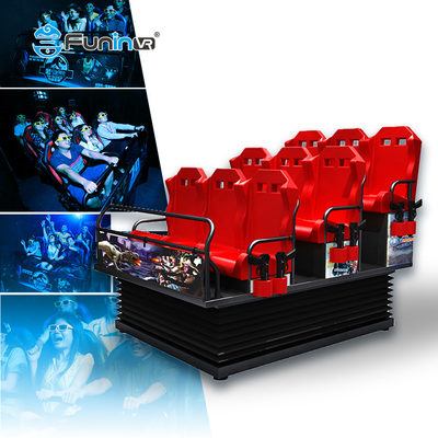 Màn hình 3D Thiết bị chiếu phim mô phỏng 5D thương mại trong nhà cho công viên giải trí