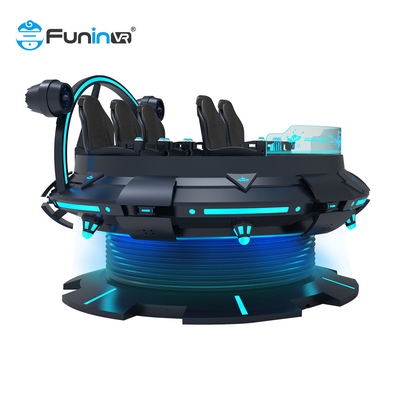 6 người chơi 9D Simulator thực tế ảo Tăng cường hình ảnh và chuyển động thực tế