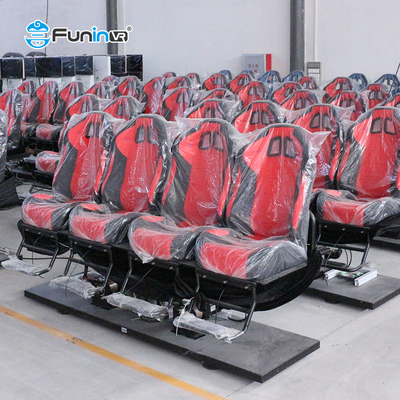 30-90 phút Nhà hát điện ảnh 7D Nền tảng thủy lực Mô hình đua tương tác