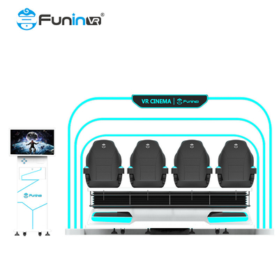 Đưa giải trí của bạn lên cấp độ tiếp theo với 9D Virtual Reality Simulator màn hình HD 360 độ điều khiển chuyển động