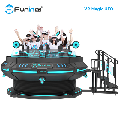 Nâng cấp kinh doanh giải trí của bạn với 6 chỗ ngồi 9D VR VR Điện áp 220V / 2.4KW và Máy tính I5 1650 8G 240G