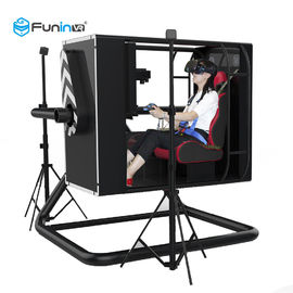 Máy bay 9d VR 720 độ mô phỏng chuyến bay cần điều khiển cho Công viên giải trí