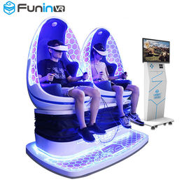 Thương mại 9D VR Simulator Ghế rung chân Sweep Two Seater