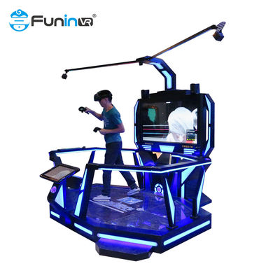 Nền tảng đi bộ trong không gian 9D Bộ trò chơi thu hút VR dành cho trẻ em Tải trọng định mức 400kg