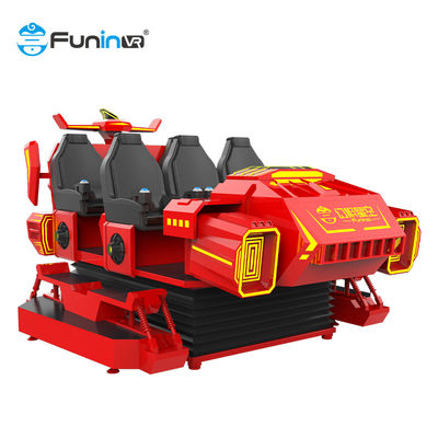 Thực tế ảo nhiều người chơi vr máy trò chơi dark mars 6 chỗ ngồi Racing 9d VR giả lập
