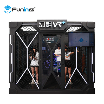 Thiết bị công viên giải trí VR Nhiều người chơi Bắn zombie 4-5 người chơi Máy thực tế ảo VR Set 9D