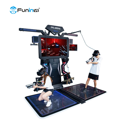 Ý tưởng kinh doanh mới Đầu tư VR Simulator 9d Rạp chiếu phim thực tế ảo 2 người chơi Trò chơi bắn súng Máy