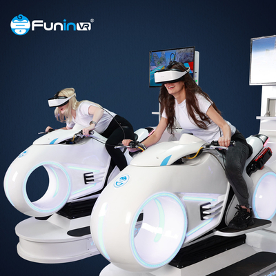 Bảo tàng công nghệ cao Pháp 9d Racing Motor Arcade Game Machine Vr Motorcycle Simulator