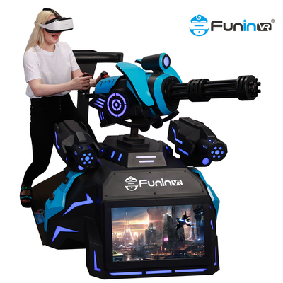 Bán chạy máy trò chơi arcade bắn súng tập hợp thực tế ảo 9d VR walker bắn 9d vr nền tảng đứng
